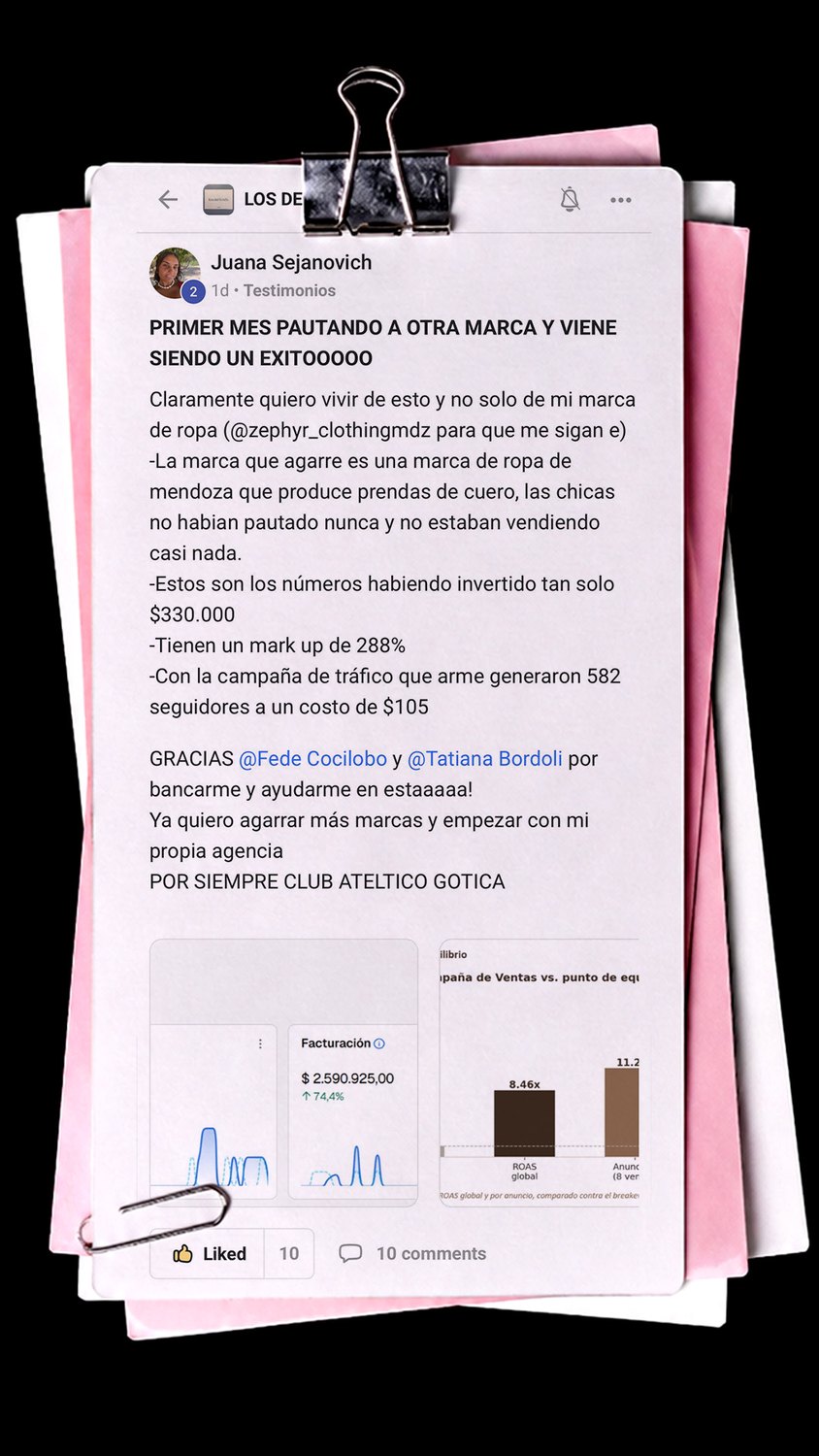 Testimonio de alumno de FOMO CLUB