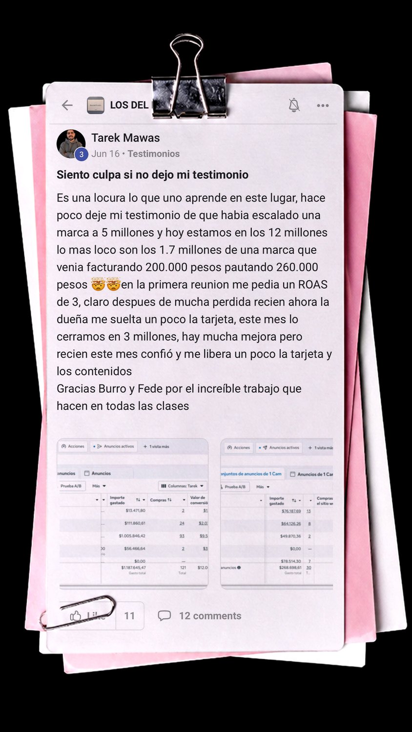 Testimonio de alumno de FOMO CLUB