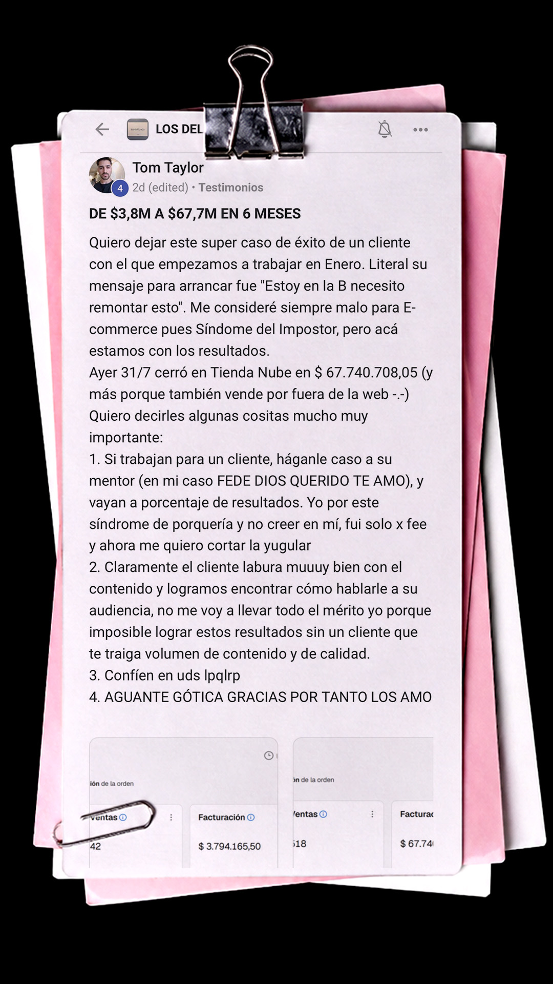 Testimonio de alumno de FOMO CLUB
